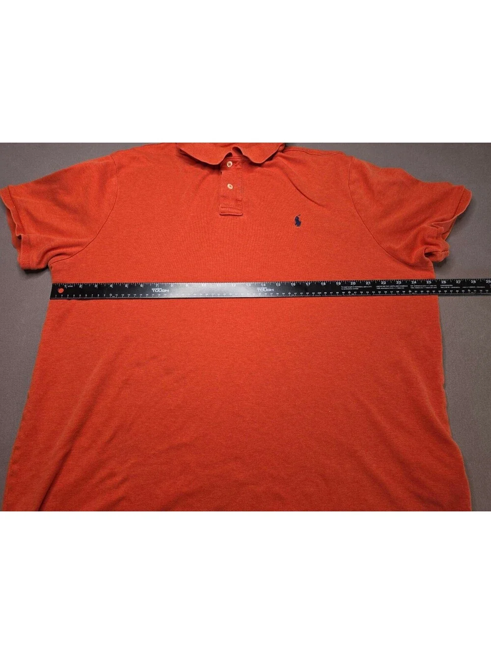 Polo Ralph Lauren Men’s XXL Polo Shirt Burnt Orange Classic Pony 100% Cotton
